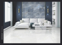 Kevis Glossy Canvas White  1200х600
