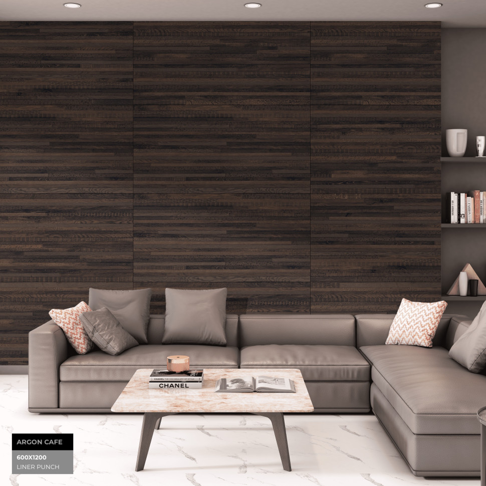 Керамогранит De Ceramica Matt ARGON CAFE Grey 120х60 см