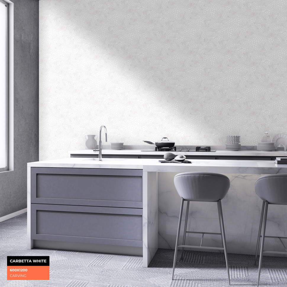 Керамогранит De Ceramica CARBETTA WHITE 120х60 см