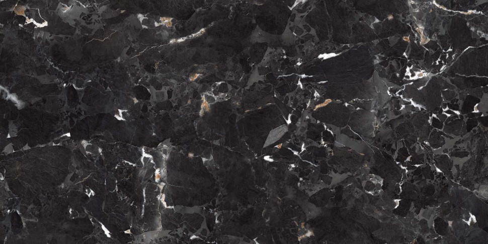Керамогранит Maimoon Ceramica HG Glossy Imperial Black 120х60 см