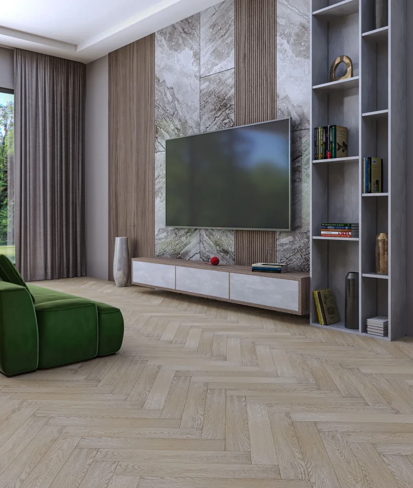 Herringbone Ламинат My Step Herringbone Rouen Oak MS4312