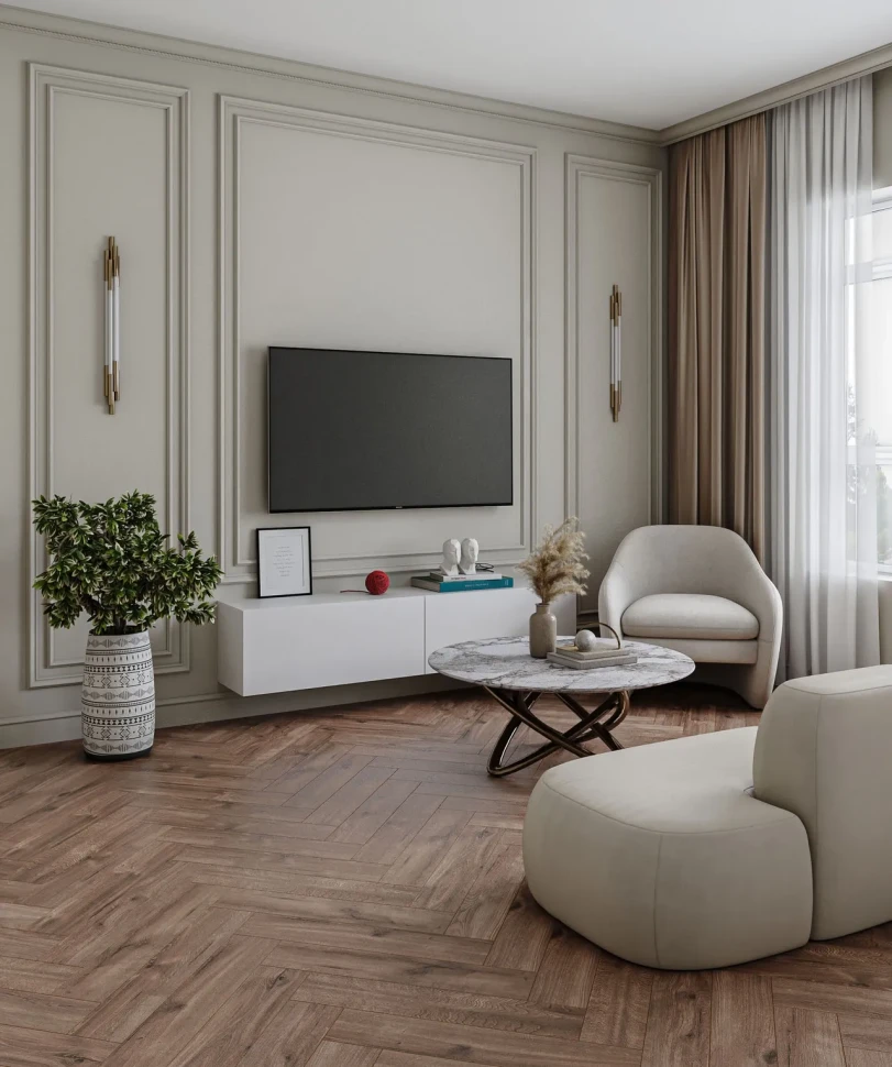 Herringbone Manor+ Ламинат My Step Herringbone Manor+ Дуб Сальта MS3910